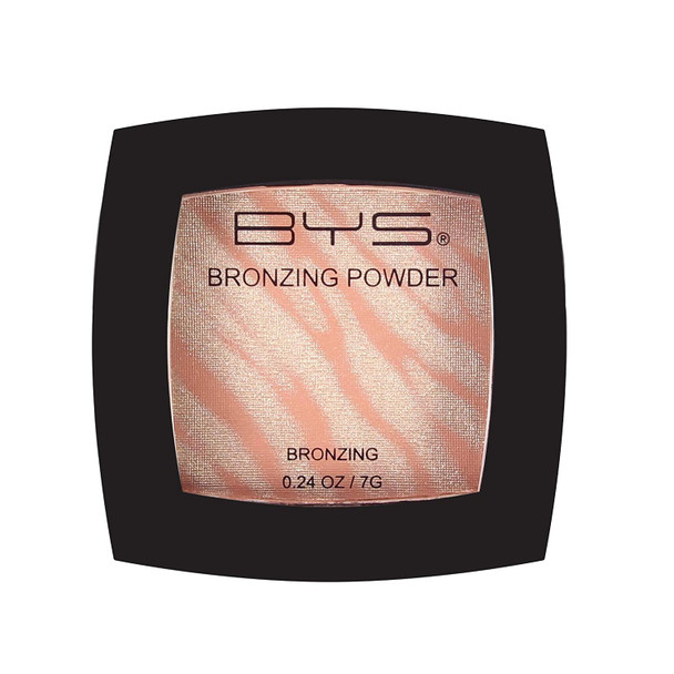 BYS Tiger Pattern Print Shimmer Highlighter Bronzer Duo