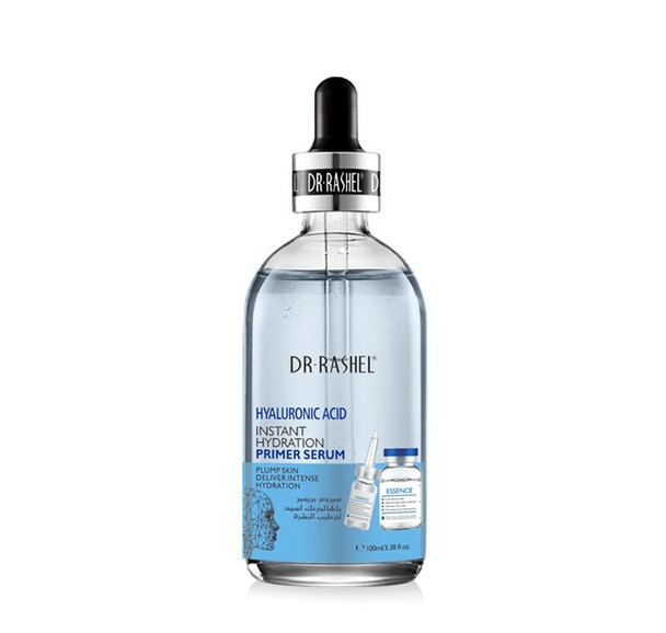 Dr Rashel Hyaluronic Acid Instant Hydration Primer Serum  Achieve Ultimate Hydration  Moisturizer - Anti-Wrinkle  Size 100ML ( 3.38 FL Oz ) Pack of 1
