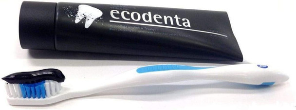 Ecodenta Charcoal Black Whitening Toothpaste Tooth Paste 100g