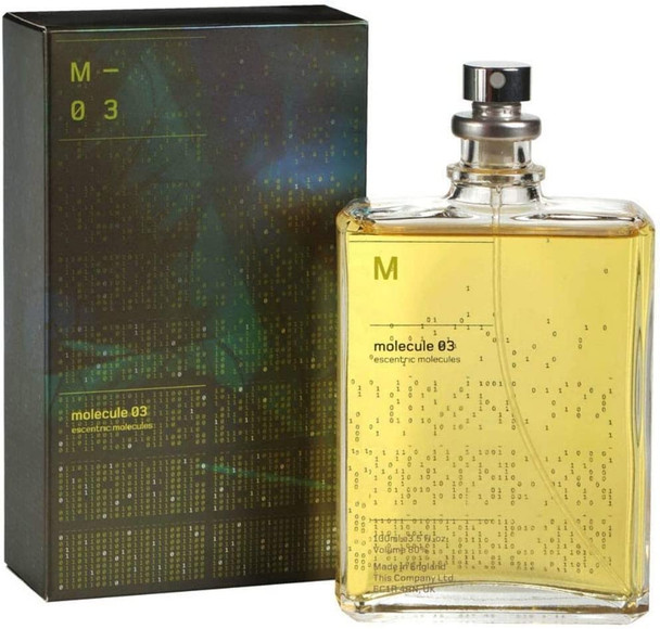 Escentric 03 by Escentric Molecules for Unisex Perfume - Eau De Parfum, 100ml