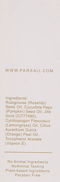 Farsali Rose Gold Elixir Radiating Moisturizer, 30 Ml