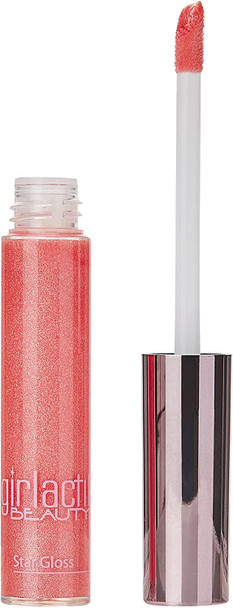 Girlactik Usa. Tinted Lip Gloss Moisturizer Plumper. Non-Sticky, Pigmented, Long Lasting Formula With Sheer Shine. -Star Gloss, Innocent Pink
