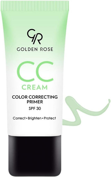 Golden Rose Makeup CC Cream Color Correcting Primer - Green