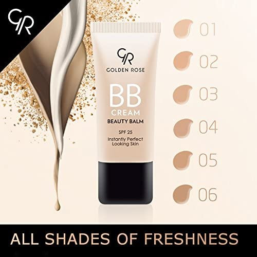 Golden Rose Bb Cream Beauty Balm 04 Medium With Spf 25