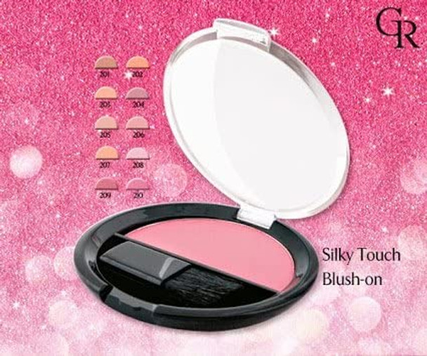 Golden Rose Silky Touch Blush-On - 208
