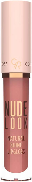 Golden Rose Nude Look Natural Shine Lipgloss No 04 Peachy Nude