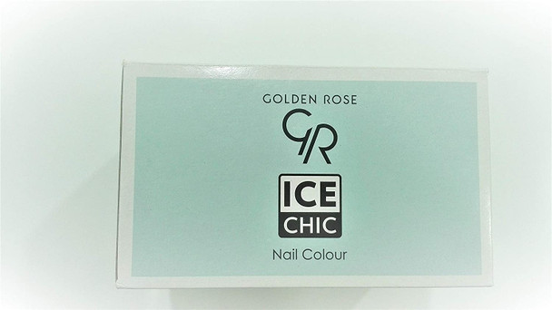 Golden Rose Ice Chic Nail Colours 12 Pieces Set Box Pack