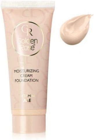 GOLDEN ROSE MOISTURISING CREAM FOUNDATION 02 WITH VITAMIN A&E 35 ml