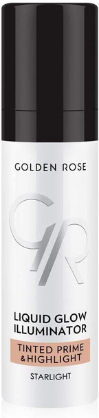 Golden Rose Liquid Glow Illiminator Tinted Prime &Highlighter Start Light