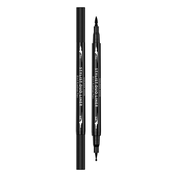 Golden Rose Stylist Duo Liner 2 in 1 Eyeliner Pen