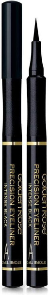 Golden Rose Precision Eyeliner Intense Black Water Proof Quick Dry Long Lasting