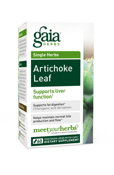 Gaia Herbs Artichoke Leaf Vegetarian Liquid Phyto-Caps, 60 Count