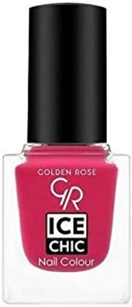 Golden Rose Ice Chic Nail Colour 37 Cherry Red Color