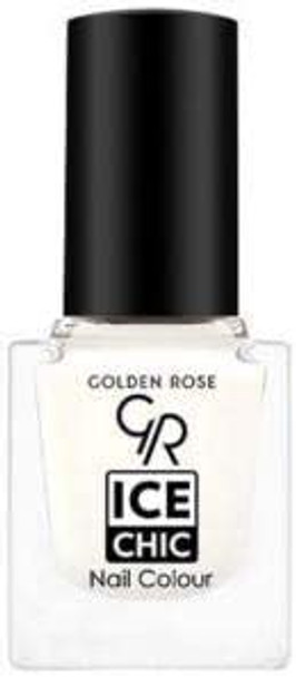 Golden Rose Ice Chic Nail Colour 04 White Color