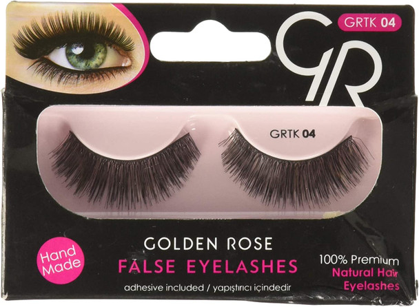 Golden Rose False Eyelashes No: 04