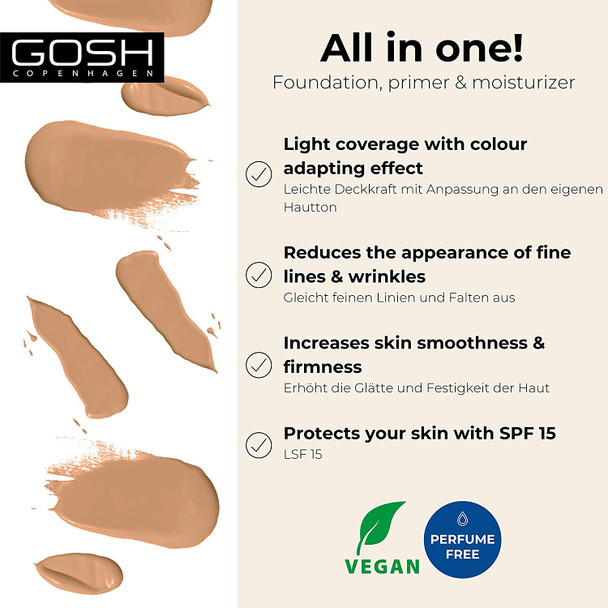 Gosh BB Cream Warm Beige 3 by Gosh