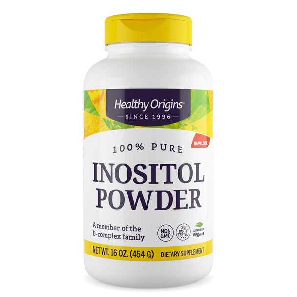 Healthy Origins Inositol Powder, 16 Ounce