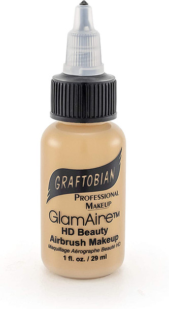 (Sunlit Linen (W)) - Graftobian GlamAire AirBrush Makeup 30ml (Sunlit Linen (W))