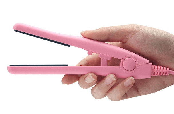 Jose Eber Mini Petite Hair Straightener Flat Iron (Pink)