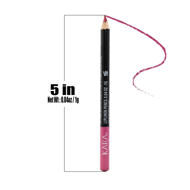Kara Pick 1 Color Make up Lip Liner Lipliner Pencil + Free Zipbag (WP34 : ROSE)
