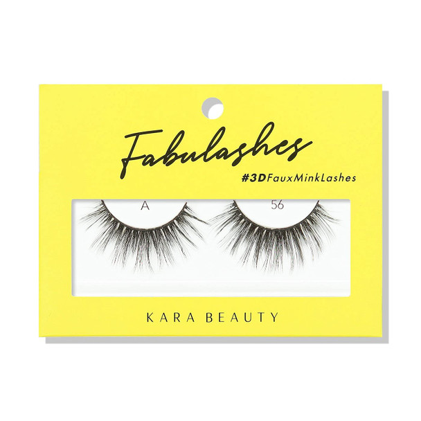 KARA BEAUTY Style A56 FABULASHES 3D Faux Mink Lashes
