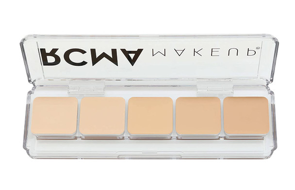 RCMA 5 Part"Series Favorites" Palette KA Series, Perfect for Professional Makeup Artists, Foundation Highlight or Contour, Long-Lasting Everyday Makeup