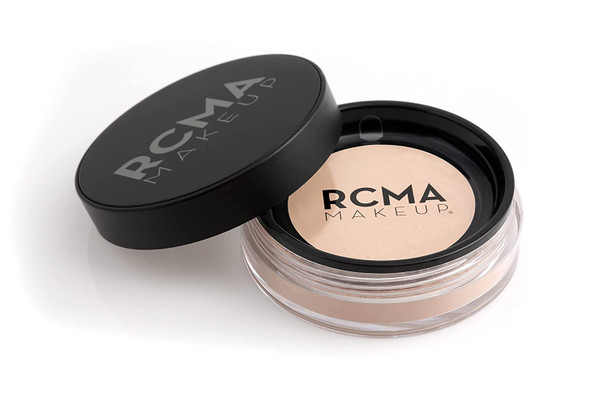 RCMA Premiere Loose Powders - Talc & Paraben Free Translucent Foundation or Finishing HD Pro Makeup with Blurring Smoothing Effect - Color Topaz