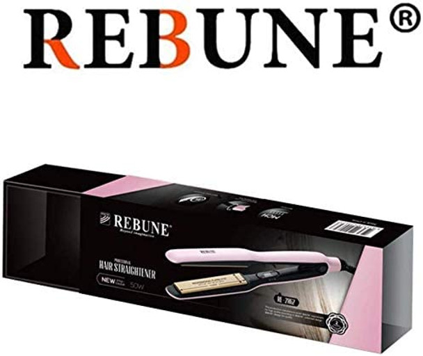 REBUNE RE-2062 Elegance Pink Hair Straighteners