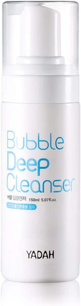 YADAH Bubble Deep Cleanser 150ml (5.07fl.oz.) - Facial Skin Moisturizing with Cactus Extract