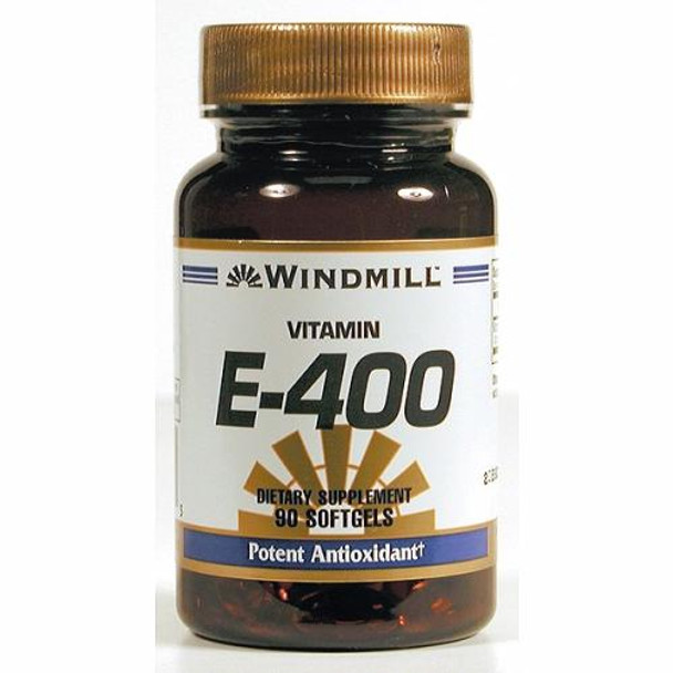 Vitamin E 400 90 Softgels By Windmill Health Products
