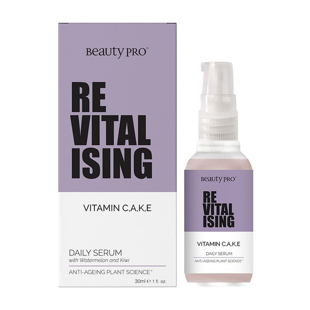 BeautyPro Serums Revitalising Vitamin Cake Daily Serum 30ml