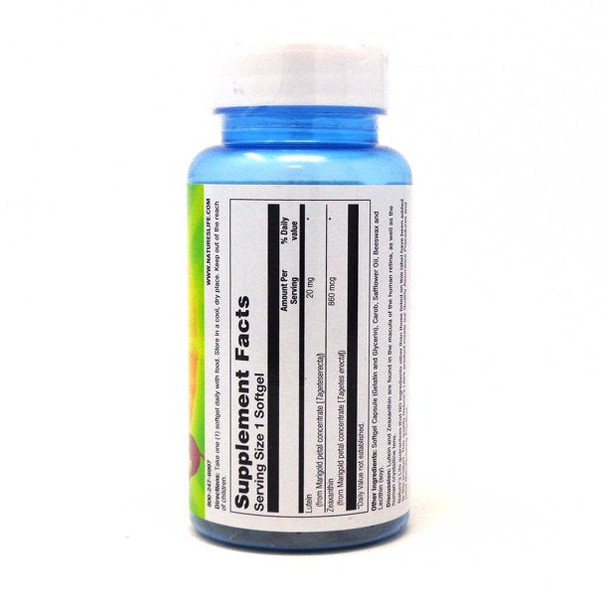 Nature's Life Lutein,20 mg,60 softgels