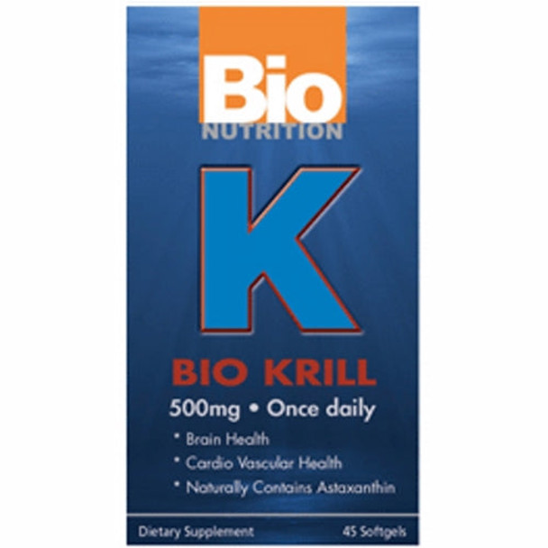 Bio Krill 45 SOFTGEL By Bio Nutrition Inc