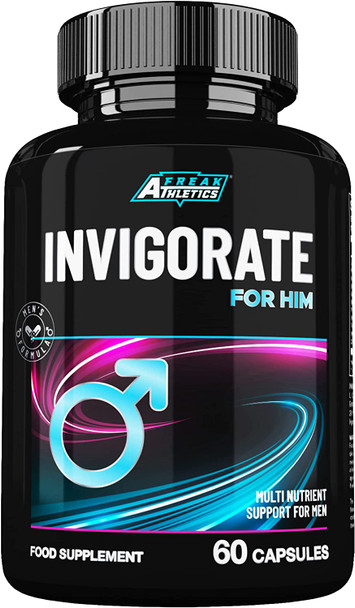 Invigorate Natural Supplement for Men to Support Energy, Stamina and Endurance.