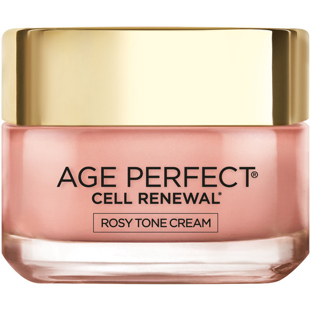 Face Moisturizer by L €™Oreal Paris Skin Care I Age Perfect Rosy Tone Moisturizer for Visibly Younger Looking Skin I Anti-Aging Day Cream I 1.7 oz.