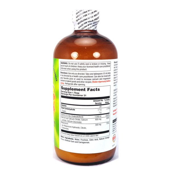 Super Absorbeze Cal-Mag Liquid Orange 16 oz by Nature's Life