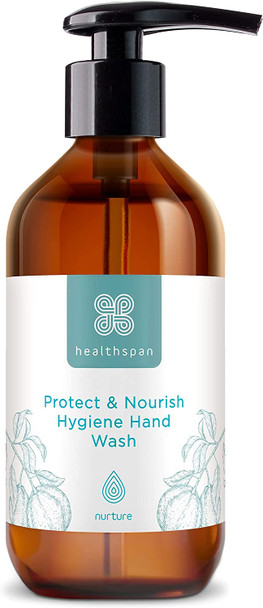 Healthspan Hand Wash (300ml) | Hydrating & Moisturising | Added Essential Oils | Hints of Citrus