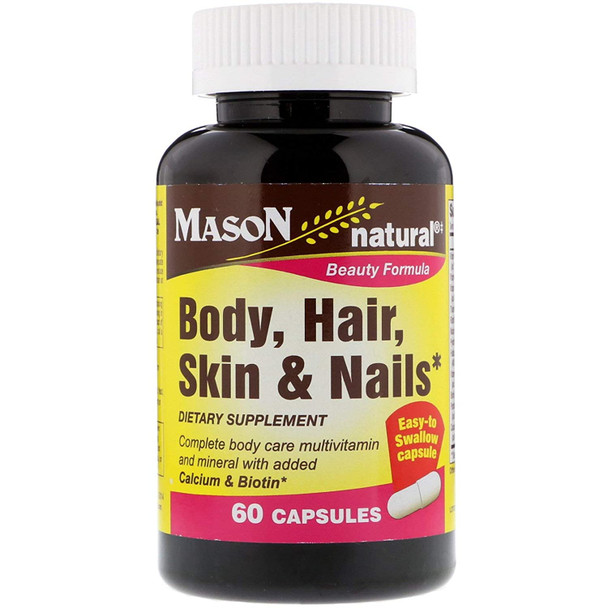 Body Hair Skin & Nails 60 Capsules