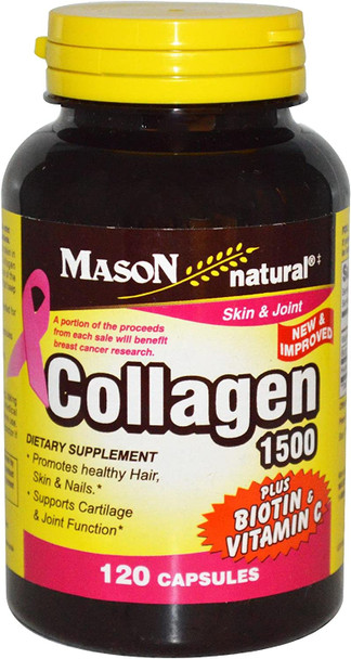 Collagen 1500MG CAPS W/VIT C 120