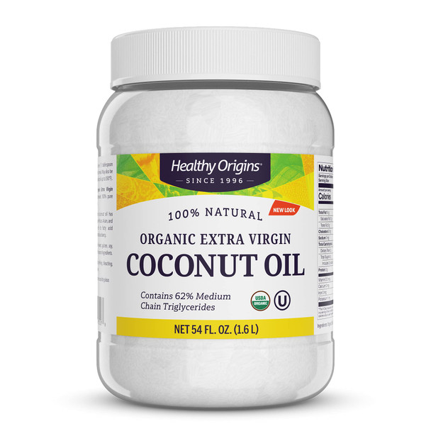 Healthy Origins Organic Extra Virgin Coconut Oil, 54 Ounce