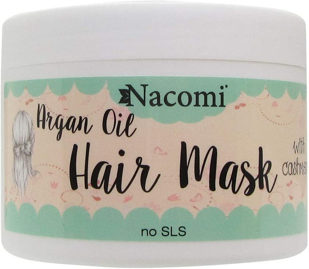 Nacomi Argan Oil Hair Mask With Cashmere 200 Ml