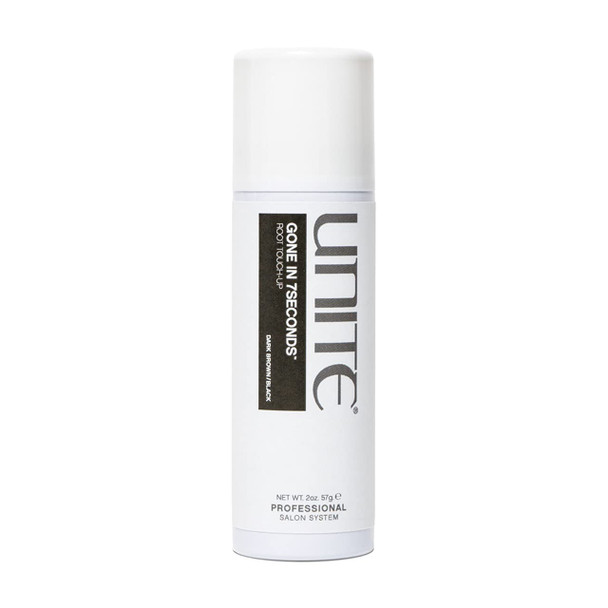 UNITE Hair Gone in 7SECONDS Root Touch Up Dark Brown/Black, Dark Brown/ Black, 2 oz. UNITE Hair Gone in 7SECONDS Root Touch Up Dark Brown/Black, Dark Brown/ Black, 2 oz.