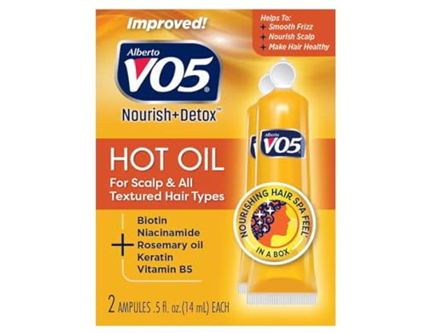 Alberto Vo5  Hot Oil Therapy Treatment 2 Count 0.5 Ounce (14Ml) (6 Pack) Alberto Vo5  Hot Oil Therapy Treatment 2 Count 0.5 Ounce (14Ml) (6 Pack)
