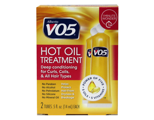 Alberto Vo5  Hot Oil Therapy Treatment 2 Count 0.5 Ounce (14Ml) (6 Pack) Alberto Vo5  Hot Oil Therapy Treatment 2 Count 0.5 Ounce (14Ml) (6 Pack)