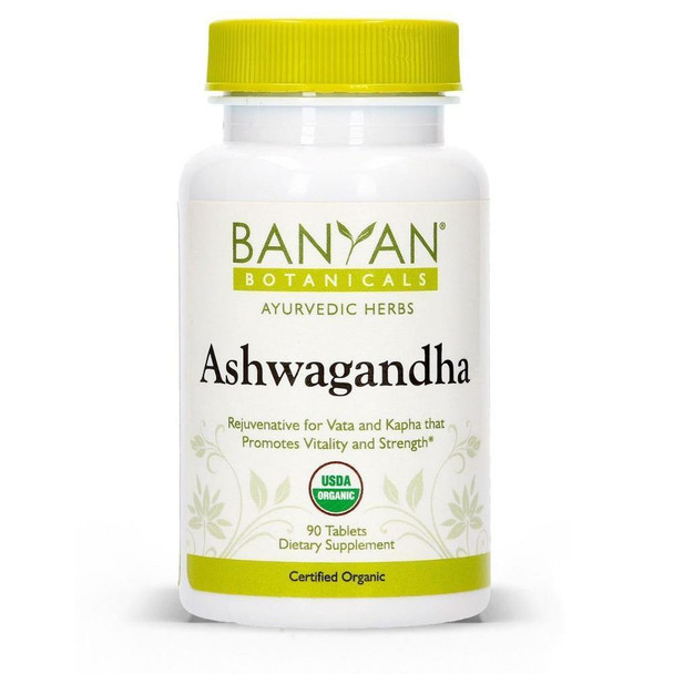 Ashwagandha (Organic) 90 tabs - 2 Pack