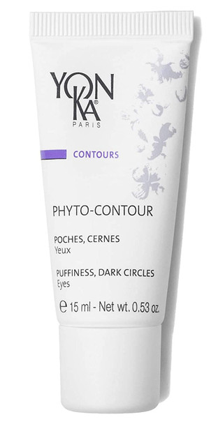 Yon-Ka Phyto-Contour Eye Cream (15 ml) Anti-Aging Under Eye Cream for Dark Circles and Puffilness, Tone and Firm with Vitamin E and Aloe Vera, Paraben-Free