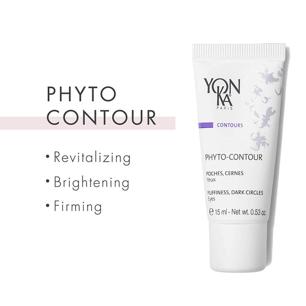 Yon-Ka Phyto-Contour, Phyto 52 Skin Firming Set, Under Eye Cream for Dark Circles, Facial Moisturizer and Night Cream to Tighten Skin and Reduce the Look of Pores