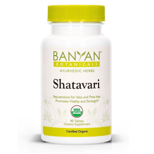 Shatavari, Organic 90 tabs - 2 Pack