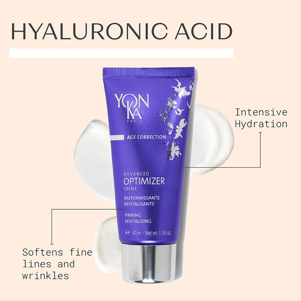 Yon-Ka Advanced Optimizer Creme (40ml) Anti-Aging Face Cream to Firm and Tighten Skin. Moisturizer with Marine Collagen and Hyaluronic Acid, Clinically Proven to Firm and Lift Skin, Paraben-Free