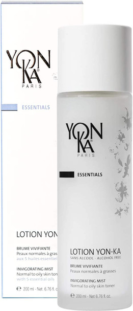 Yon-Ka Lotion PNG Hydrating Face Toner (Oily & Normal Skin) Daily Purifying Face Mist, Refreshing Natural Skin Toner with Essential Oils, Alcohol-Free and Paraben-Free (6.7 oz)